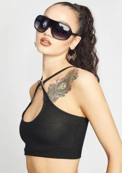 Poster Grl Rock Ur Body O-Ring Tank Tops