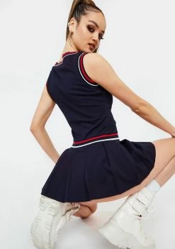 Poster Grl Forty Love Tennis Mini Dress