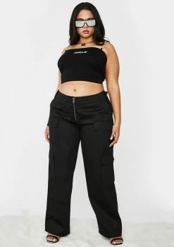 Poster Grl Late Booked Meetings On Rodeo Cargo Pants Bottoms