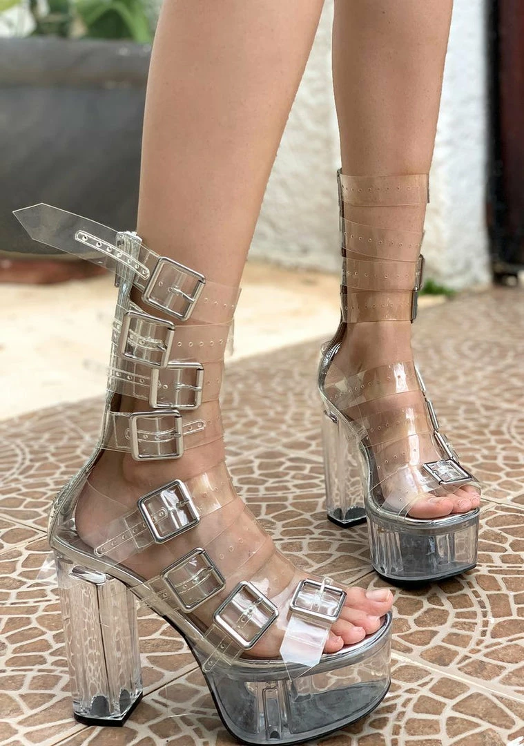 Poster Grl Level Up Platform Buckle Heels Platforms 3 Poster Grl Level Up Platform Buckle Heels Platforms