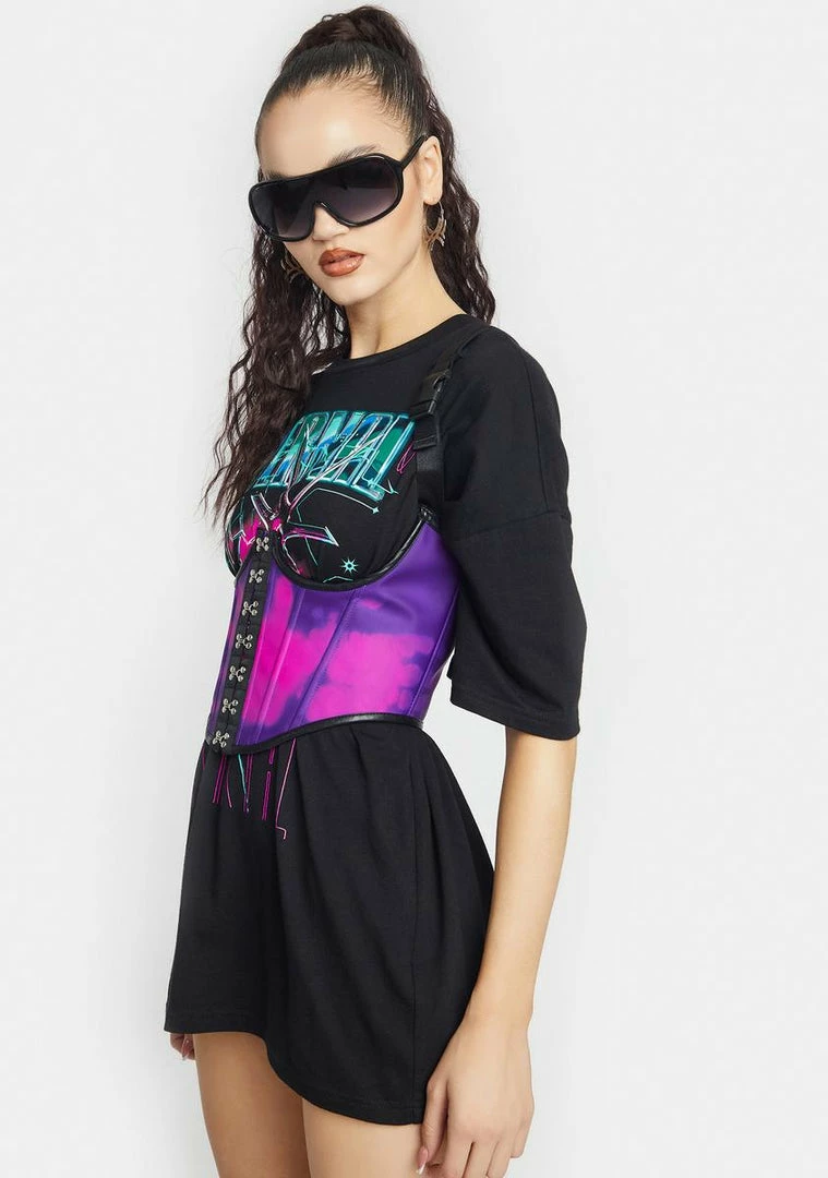 Poster Grl Tops Eternally Famous Oversized Graphic Tee 4 Poster Grl Tops Eternally Famous Oversized Graphic Tee