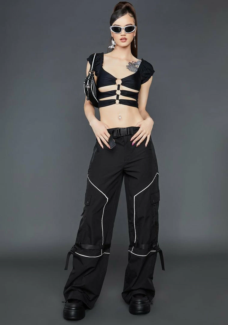 Poster Grl Bad Blood O-Ring Crop Top 5 Poster Grl Bad Blood O-Ring Crop Top