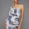 Poster Grl Dresses QR Cutie Asymmetrical Mini Dress