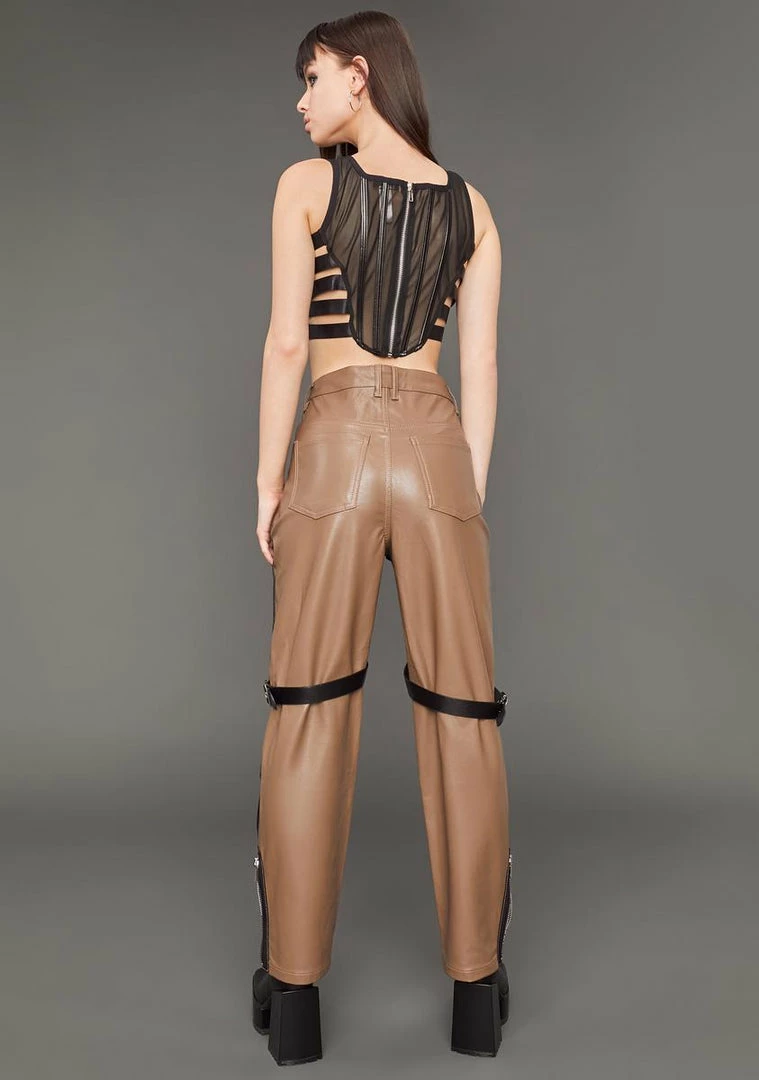 Poster Grl Match My Energy Two-Tone Harness Jeans 4 Poster Grl Match My Energy Two-Tone Harness Jeans