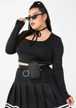 Poster Grl Mz Say Wut Long Crop Top