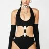 Poster Grl Tops Can't Be Copied Bodysuit Set