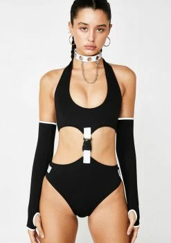 Poster Grl Tops Can't Be Copied Bodysuit Set