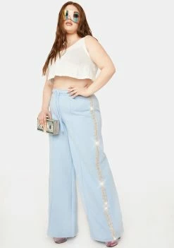 Poster Grl Bottoms Plus Shine Brightly Track Pants