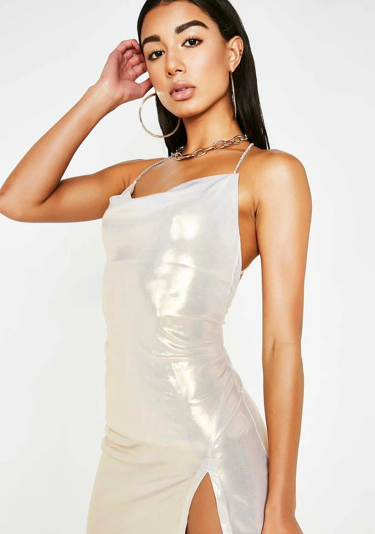 Poster Grl Young Mula Metallic Dress Dresses 4 Poster Grl Young Mula Metallic Dress Dresses