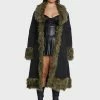 Poster Grl Plus Do Your Thing Faux Fur Coat Outerwear