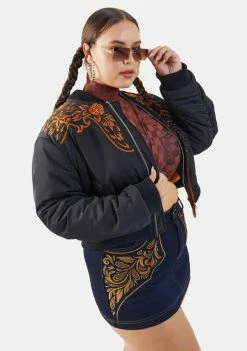 Poster Grl Deadly Scorpion Lust Bomber Jacket
