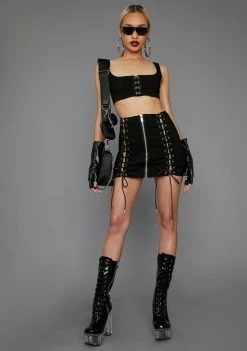 Poster Grl Jumpsuits & Rompers Hold That Pose Skirt Set