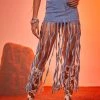 Poster Grl Runaway Hottie Fringe Denim Skirt Bottoms