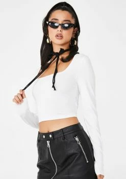 Poster Grl Tops Icy Say Wut Crop Top