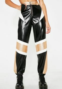 Poster Grl Mamacita Moto Pants Bottoms