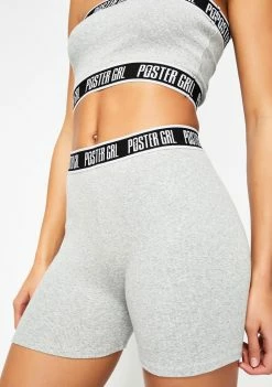 Poster Grl Bottoms Boss Mode Biker Shorts