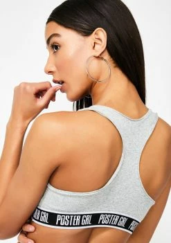 Poster Grl Tops Boss Mode Sports Bra