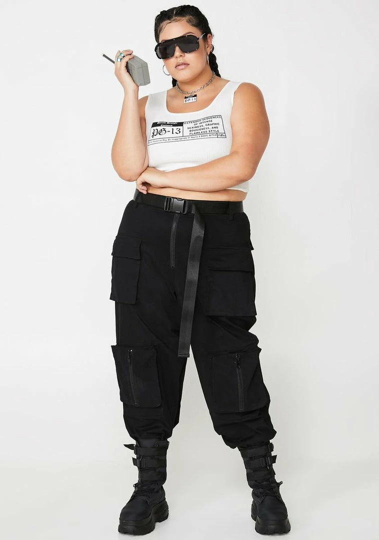 Poster Grl Plus Get Real Cargo Pants 4 Poster Grl Plus Get Real Cargo Pants