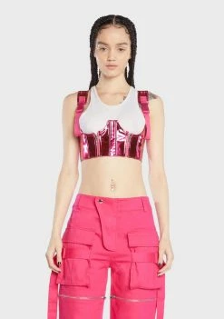Poster Grl Magenta My Type Underbust Corset