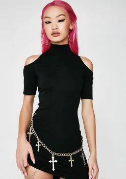 Poster Grl Sweetest Sin Chain Dress Dresses