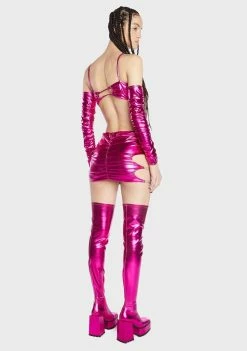 Poster Grl Vinyl Vixen Skirt Set