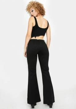 Poster Grl Flares Icicle Gaze Flare Pants