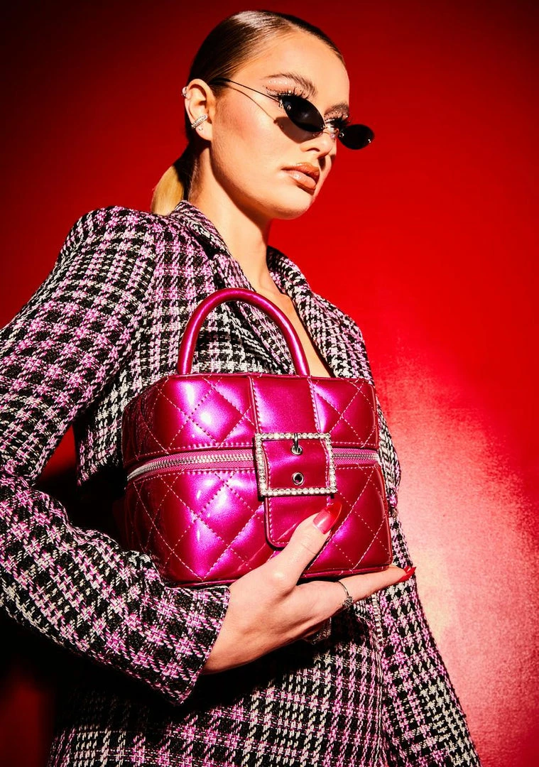 Poster Grl Bags & Wallets Dream Closet Quilted Patent Box Bag 3 Poster Grl Bags & Wallets Dream Closet Quilted Patent Box Bag