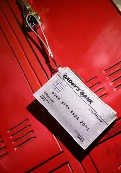 Poster Grl Daddy's Bank Glitter Purse