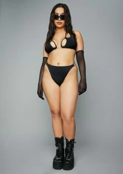 Poster Grl Plus Bombshell Behavior 3-Piece Bikini Set