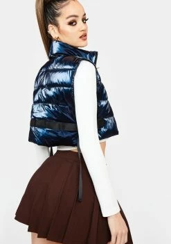 Poster Grl Outerwear Can U Not Cropped Puffer Vest 9 Poster Grl Outerwear Can U Not Cropped Puffer Vest