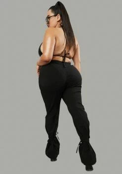 Poster Grl Plus Power Moves Fitted Flare Pants Bottoms