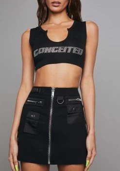 Poster Grl Mini Skirt Taking Over Cargo Skirt