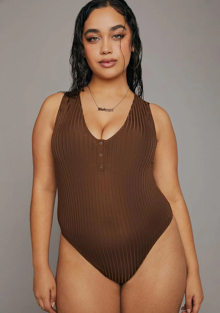 Poster Grl Knit Bodysuit Plus She Caught Me Ribbed Bodysuit 3 Poster Grl Knit Bodysuit Plus She Caught Me Ribbed Bodysuit