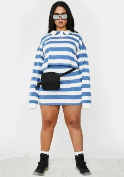 Poster Grl Jumpsuits & Rompers Plus Chill Roll Call Rugby Set