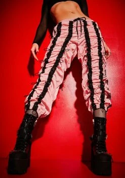 Poster Grl Love On The Line Bungee Cord Jogger Pants