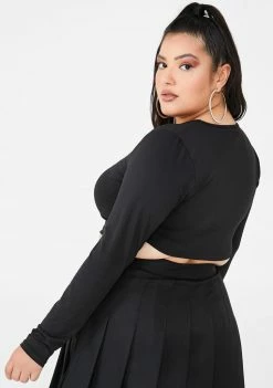 Poster Grl Mz Say Wut Long Crop Top