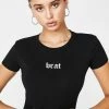 Poster Grl Blunt Brat Graphic Tee Tops