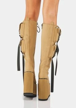 Poster Grl Invest In Myself Utility Boots