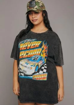 Poster Grl Plus Rev Your Engine Graphic Tee Graphic T-Shirt