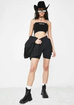 Poster Grl Tops Cuffin' SZN Crop Tank