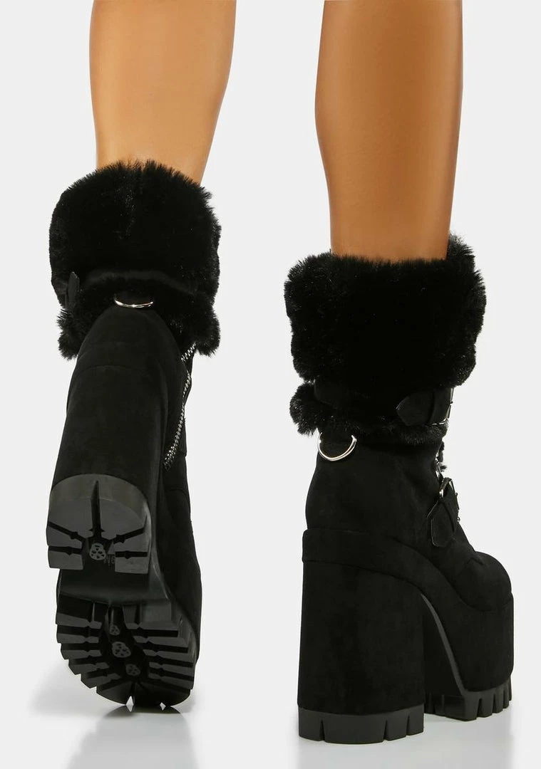 Poster Grl Snow More Lies Platform Boots Platforms 6 Poster Grl Snow More Lies Platform Boots Platforms