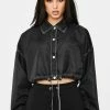 Poster Grl Outerwear Signed A Contract Crop Jacket