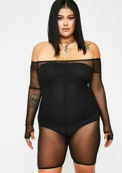 Poster Grl Lavish Cash Enigma Mesh Bodysuit