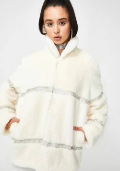 Poster Grl Outerwear Humble But Hungry Rhinestone Jacket