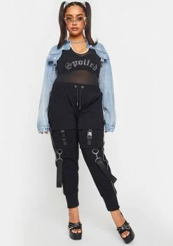 Poster Grl Plus Strapped In Tactical Joggers