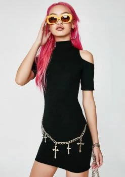 Poster Grl Sweetest Sin Chain Dress Dresses 10 Poster Grl Sweetest Sin Chain Dress Dresses