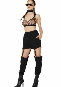 Poster Grl Roulette Suspender Sweatpants
