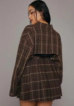 Poster Grl Plus Olive School Sweetheart Pleated Skirt 9 Poster Grl Plus Olive School Sweetheart Pleated Skirt