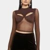 Poster Grl Cut Above The Rest Mesh Top
