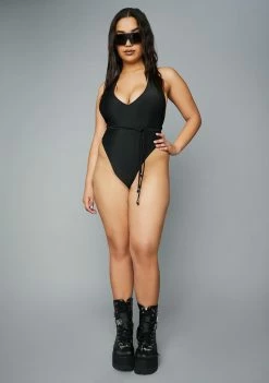 Poster Grl Plus Welcome To Paradise One-Piece Swimsuit